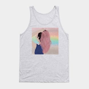 ombre girl Tank Top